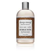 ●Deep Steep Bubble Bath, Brown Sugar Vanilla（ブラウンシュガーバニラ）, 17floz(503ml)