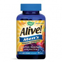 ●Nature’s Way Alive! Men’s Premium Gummy Multivitamin（マルチビタミン） 75 Gummies