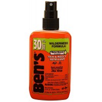 ●Bens 30% DEET Mosquito, Tick and Insect Repellent, 3.4oz(100ml) spray