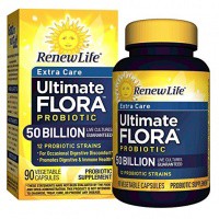 ●Renew Life - Ultimate Flora Probiotic Extra Care - 50 billion　90粒