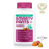 ●SmartyPants Women's Complete Gummy Vitamins　D3 B12 QcO10 180粒