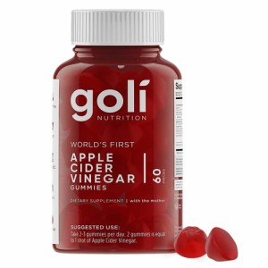 Goli Nutrition Worlds First Apple Cider Vinegar Gummy（アップルサイダービネガー グミ） 60粒