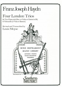楽譜 【取寄品】ＩＥＷＷ１５４４　輸入　4つのロンドン・トリオ（フランツ・ヨーゼフ・ハイドン）　（木管三重奏）【FourLondonTrios】