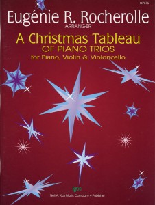 楽譜 【取寄品】英語版　クリスマスタブローオブピアノトリオ【ネコポスは送料無料】