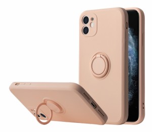 iPhone SE3 (2022) / iPhone SE2 (2020) / iPhone7 / iPhone8 対応 背面ケース ケース カバー 磁気 リング シリコン リキッド 保護 ホー