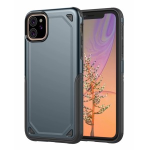 iPhone11 Proスマホケース 背面ケース Rugged case 頑丈 丈夫 ハイブリッド 二重構造 耐衝撃 異素材組み合わせ バイカラー