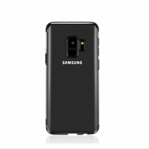 Galaxy Note8 スマホケース 背面ケース ソフトケース 縁入りクリアケース フチカラー フレーム TPU素材 マイクロドット加工 密着痕防止 d