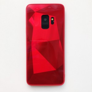 Galaxy S8 ケース カバー 背面ケース ハイブリッド ジュエリー ジェム カット キラキラ かわいい おしゃれ ソフト ストラップホール付き 