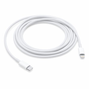 iPhone ケーブル 純正 Apple USB-C - Lightning ケーブル（2 m）【郵便ポスト投函商品】バルク品（本体のみ発送）1年保証【並行輸入品】