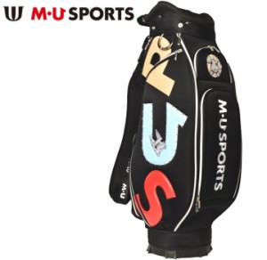 MUスポーツ M・U SPORTS ゴルフ 2023春夏新作 メンズ レディース キャディバッグ