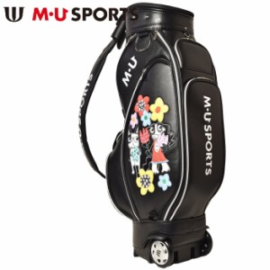 MUスポーツ M・U SPORTS ゴルフ 2024春夏新作 レディース キャディバッグ