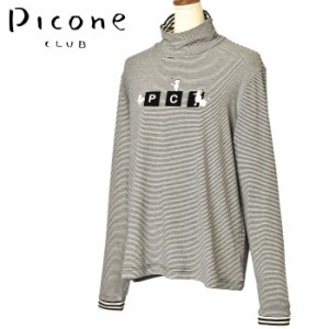 40％OFFセール！ピッコーネ クラブ PICONE CLUB ゴルフ 2023秋冬新作 レディース 長袖ハイネックプルオーバー モックネック 服 ゴルフウ