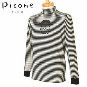 40％OFFセール！ピッコーネ クラブ PICONE CLUB ゴルフ 2023秋冬新作 メンズ 長袖ハイネックプルオーバー モックネック 服 ゴルフウェア