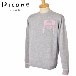 40％OFFセール！ピッコーネ クラブ PICONE CLUB ゴルフ 2023秋冬新作 メンズ ニットプルオーバー 服 ゴルフウェア