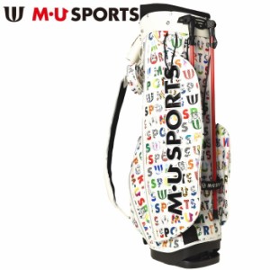 MUスポーツ M・U SPORTS ゴルフ 2023春夏新作 メンズ レディース キャディバッグ