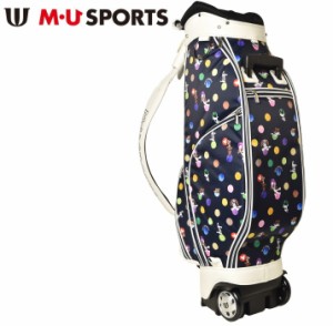 MUスポーツ M・U SPORTS ゴルフ 2024春夏新作 レディース キャディバッグ