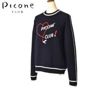 40％OFFセール！ピッコーネ クラブ PICONE CLUB ゴルフ 2023秋冬新作 レディース ニットプルオーバー 服 ゴルフウェア