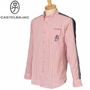 カステルバジャック CASTELBAJAC 2024春夏新作 メンズ 長袖ボタンダウンシャツ 服