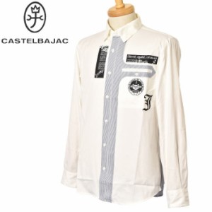 カステルバジャック CASTELBAJAC 2024春夏新作 メンズ 長袖ボタンダウンシャツ 服