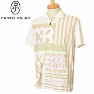 カステルバジャック スポーツ ゴルフ CASTELBAJAC 2024春夏新作 メンズ 半袖ポロシャツ 服 ゴルフウェア