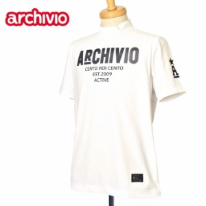 40％OFFセール！アルチビオ archivio ゴルフ 2023秋冬新作 メンズ 半袖ハイネックプルオーバー モックネック 服 ゴルフウェア