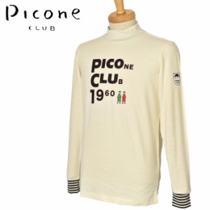 40％OFFセール！ピッコーネ クラブ PICONE CLUB ゴルフ 2023秋冬新作 メンズ 長袖ハイネックプルオーバー モックネック  服 ゴルフウェア