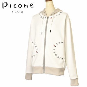 ピッコーネ クラブ PICONE CLUB ゴルフ 2024春夏新作 レディース ジップアップパーカー 服 ゴルフウェア