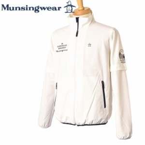 マンシングウェア Munsingwear ゴルフ 2024春夏新作 メンズ 2WAYブルゾン デタッチャブルブルゾン 服 ゴルフウェア