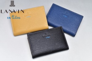 ランバンオンブルー LANVIN en Bleu イケテイ スタンパ小物 カードケース 小銭入れ コインケース