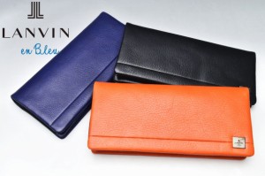 ランバンオンブルー LANVIN en Bleu イケテイ マルセイユ小物 かぶせ長財布