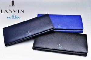 ランバンオンブルー LANVIN en Bleu イケテイ ワグラム小物 かぶせ長財布