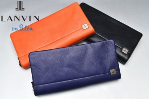 ランバンオンブルー LANVIN en Bleu イケテイ マルセイユ小物 ラウンドファスナー長財布