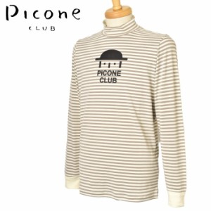 40％OFFセール！ピッコーネ クラブ PICONE CLUB ゴルフ 2023秋冬新作 メンズ 長袖ハイネックプルオーバー モックネック 服 ゴルフウェア