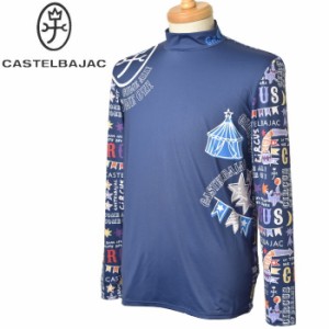 カステルバジャック スポーツ ゴルフ CASTELBAJAC 2024春夏新作 メンズ ハイネックシャツ モックネック 服 ゴルフウェア