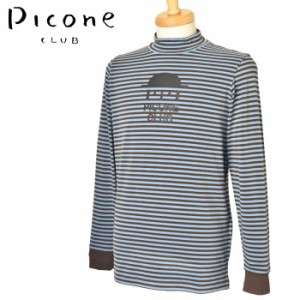 40％OFFセール！ピッコーネ クラブ PICONE CLUB ゴルフ 2023秋冬新作 メンズ 長袖ハイネックプルオーバー モックネック 服 ゴルフウェア