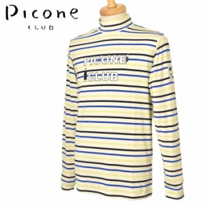 40％OFFセール！ピッコーネ クラブ PICONE CLUB ゴルフ 2023秋冬新作 メンズ 長袖ハイネックプルオーバー モックネック 服 ゴルフウェア