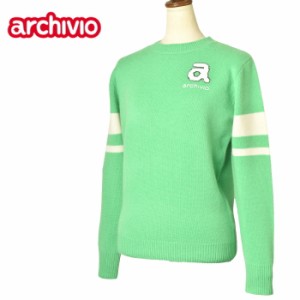 50％OFFセール！ アルチビオ archivio ゴルフ 2022秋冬新作 レディース カシミヤ ニットプルオーバー 服 ゴルフウェア