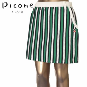 ピッコーネ クラブ PICONE CLUB ゴルフ 2024春夏新作 レディース メッシュニットスカート 服 ゴルフウェア