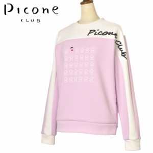 ピッコーネ クラブ PICONE CLUB ゴルフ 2024春夏新作 レディース プルオーバー トレーナー 服 ゴルフウェア