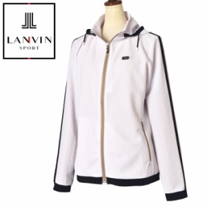 ランバン スポール ゴルフ LANVIN SPORT 2024春夏新作 レディース ジップアップブルゾン 服 ゴルフウェア