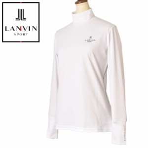 ランバン スポール ゴルフ LANVIN SPORT 2024春夏新作 レディース ハイネックシャツ モックネック