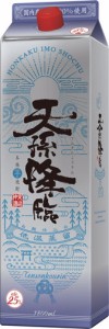 天孫降臨　25度　1.8L（1800ml）パック　1ケース（6本入り）　芋焼酎　「神楽酒造」