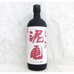 感謝ノ焼酎  泥亀 プレミアム  麦  25度  720ml 瓶  麦焼酎  光酒造　