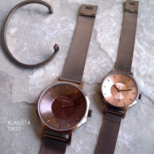 正規品 ノベルティ KLASSE14 クラスフォ−ティーン 腕時計 メタルメッシュバンド VOLARE OKTO VINTAGE GOLD 28mm 36mm WOK20VG002 ビンテ