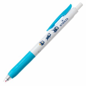 NYANJA　ボールペン　ブルー（インク：黒）　ずっとこっちみてる猫の忍者　スーベニール　Ballpoint pen