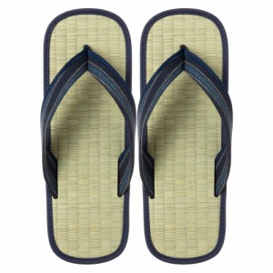 い草たたみ雪駄（LLサイズ）　ゴム底草履　スリッパ　サンダル　Tatami sandals