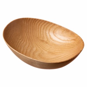 銘木　楕円小鉢　栗（くり）　京都・美山　銘木工芸　山匠　Wooden ellipse small bowl, Works of Japanese precious wood