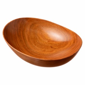 銘木　楕円小鉢　桜（さくら）　京都・美山　銘木工芸　山匠　Wooden ellipse small bowl, Works of Japanese precious wood