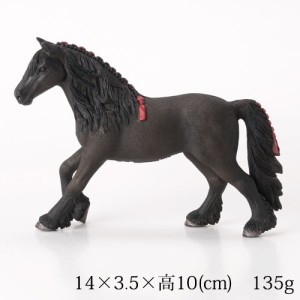 Schleich シュライヒ　フリジア馬（メス）　動物フィギュアシリーズ　Animal figure