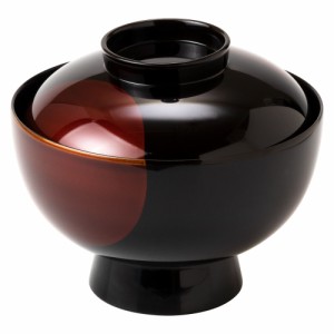【蓋付き椀】雑煮椀　日月白檀　１客 (MA-611)　Bowl with lid